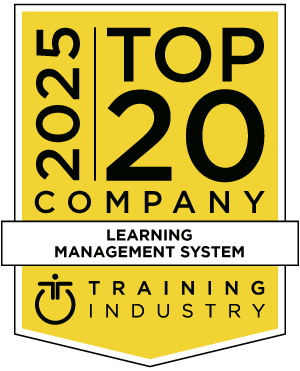 Training Industry Learning Management System Top 10 Award - 2025